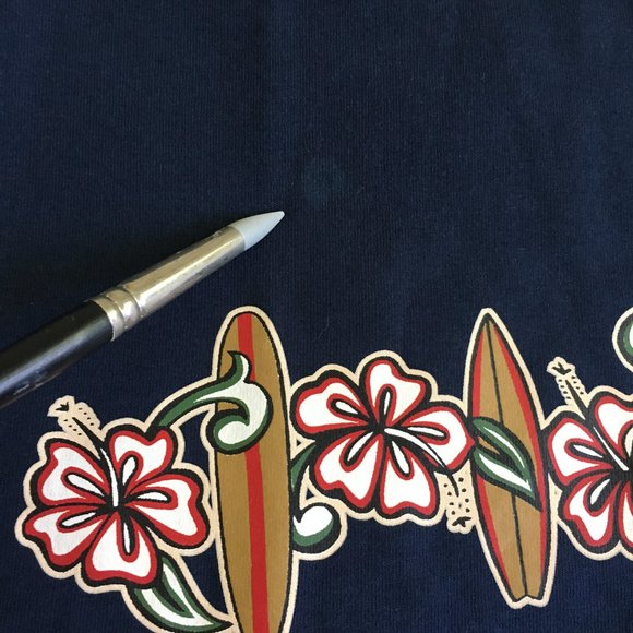 Vintage Steve & Barry's Navy Blue North Shore Hawaii Graphic T Shirt Size M Mens - Picture 4 of 11